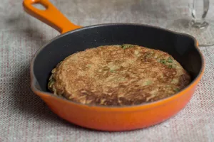 Boekweitpannenkoek met waterkers