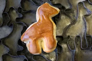Klaaskoek of mikkeman?
