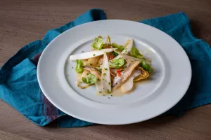 Brussels grondwitloof BGA "chaud - froid" met sprotjes