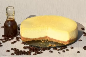 Cheesecake met koffie Cheesecake met koffie