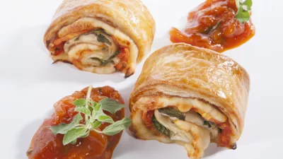 Hartige strudel met Ganda Ham en Le Larry