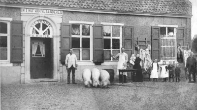 Vlaamse gedroogde gerookte hesp