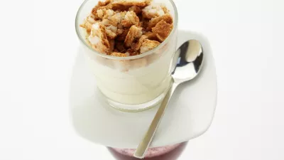 Panna cotta van Heidebitter en Maaslandse Knapkoek