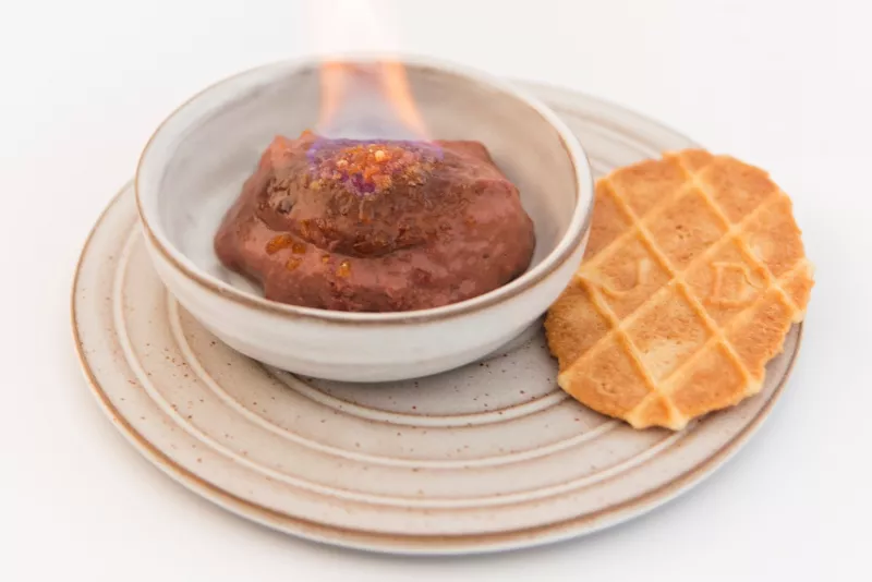 Crème brulée met bloeling, koffie en stroop Streekproduct.be