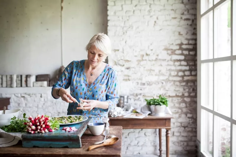 Dagny Ros kookt met Noordzeevis en streekproducten Streekproduct.be