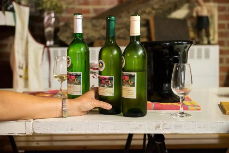 Limburgse appelwijn met druiven Streekproduct.be