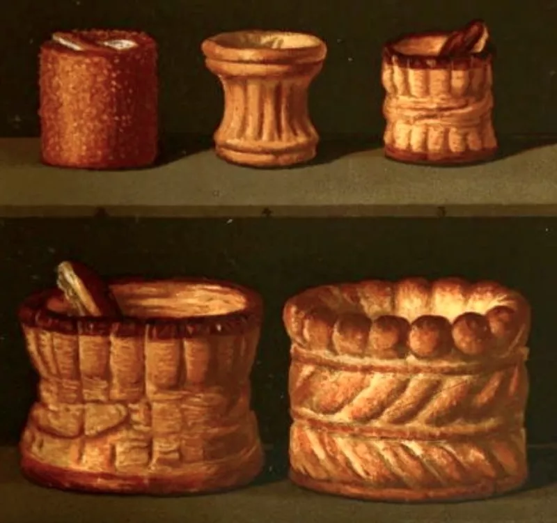 "Croustades" uit het patisserieboek van Jules Gouffé 1873 Streekproduct.be