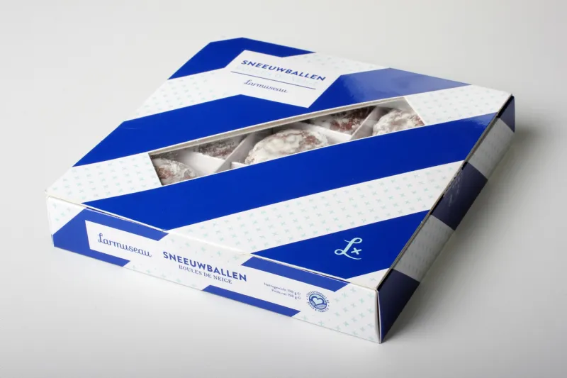 Sneeuwballen - verpakking Streekproduct.be