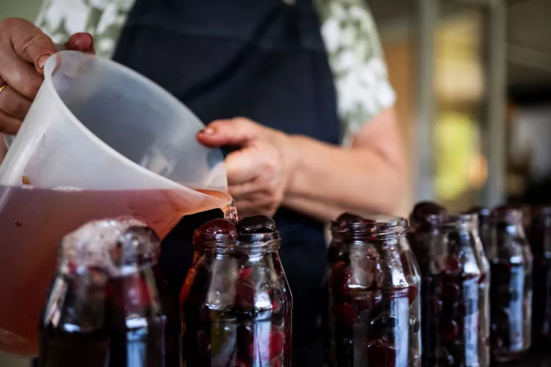 Haspengouwse kersen op kriekensap Streekproduct.be