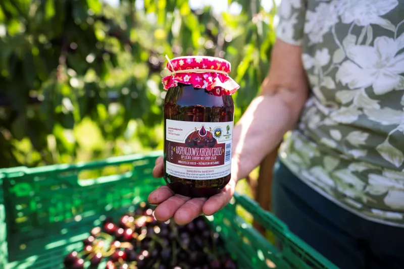 Haspengouwse kersen op kriekensap Streekproduct.be