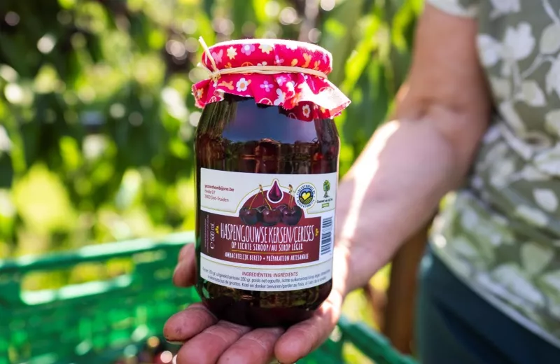 Haspengouwse kersen op kriekensap Streekproduct.be
