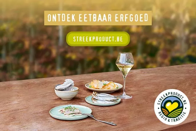Tafelen met streekproducten - vis Streekproduct.be