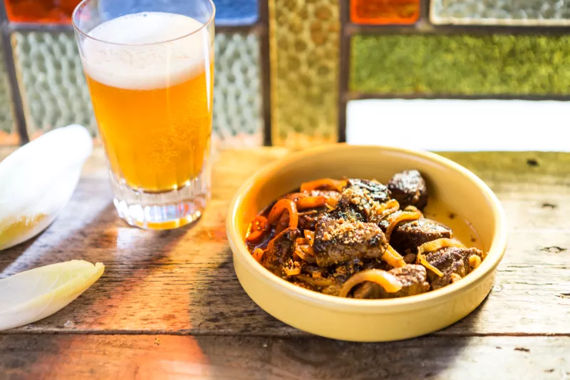 Stoofvlees met Oude Geuze Streekproduct.be