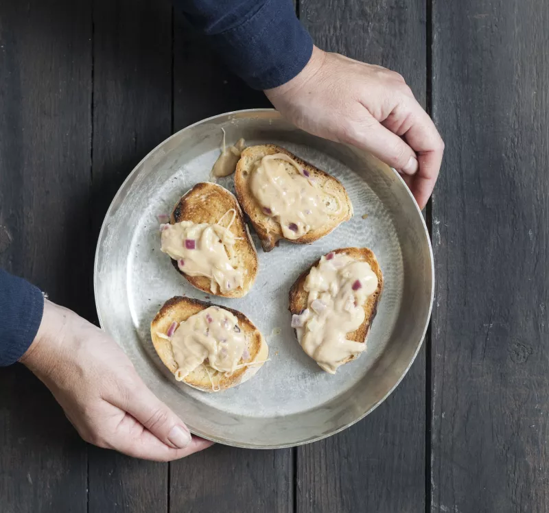 Gegratineerde toast Streekproduct.be