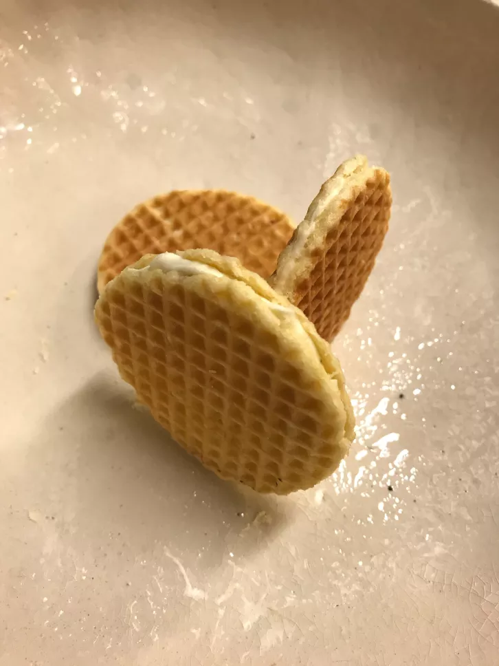 West-Vlaamse splitwafel met kandijbotervulling Streekproduct.be