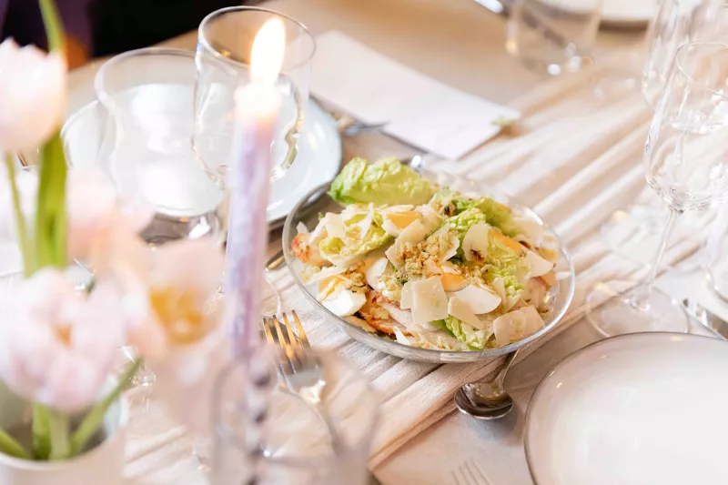 Caesar salad met Mechelse koekoek Streekproduct.be